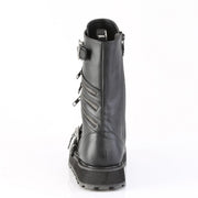 Demonia VALOR-240 Mid-Calf Boot (Black Vegan Leather)