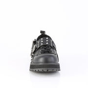 Demonia VALOR-38 Sneaker (Black Vegan Leather)