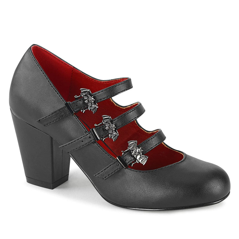 Demonia VIVIKA-38 Mary Jane (Black Vegan Leather) 6