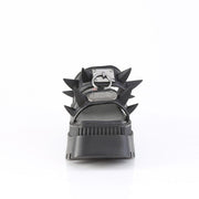 Demonia WRATH-13 Slide (Black Vegan Leather)