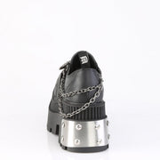 Demonia WRATH-42 Pump (Black Vegan Leather)