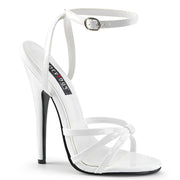 Devious DOMINA-108 Sandal (White Patent) 5