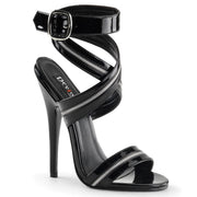 Devious DOMINA-119 Sandal (Black Patent) 5