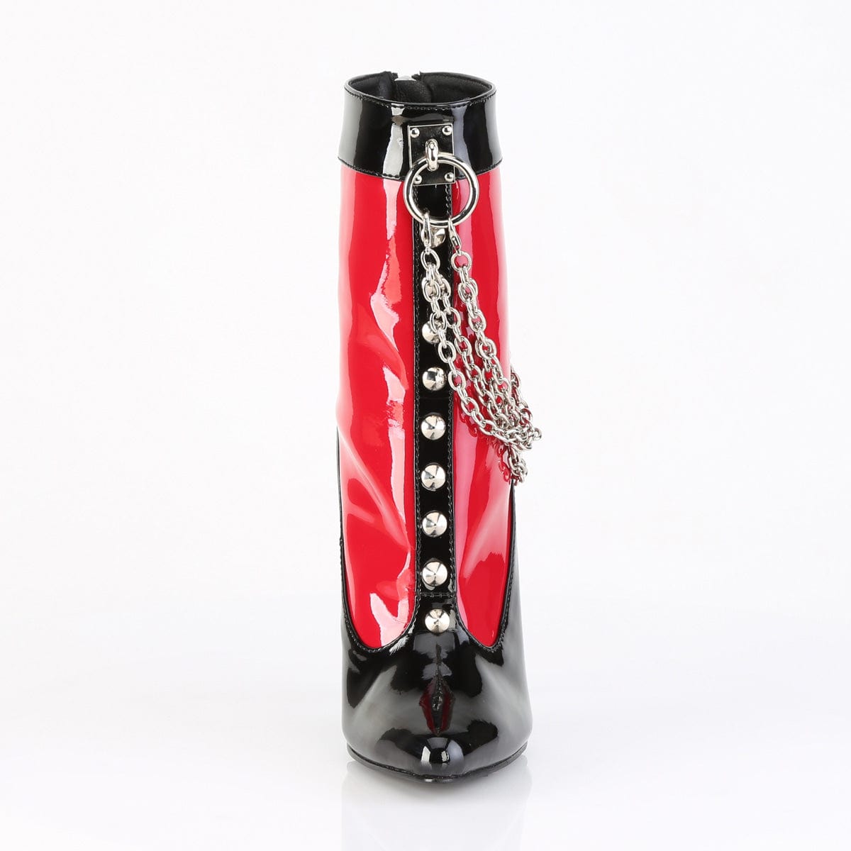 DOMINA-1033 Black-Red Pat Stilettos Devious US Size (Women's): 6