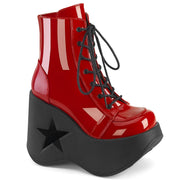 DYNAMITE-106 Red Patent Demonia US Size (Women's): 6