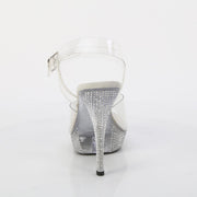 Fabulicious ATHENA-508 Clear/Clear Platform Sandal