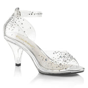 Fabulicious BELLE-330RS Sandal (Clear/Clear)