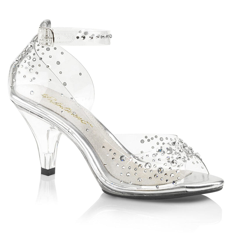 Fabulicious BELLE-330RS Sandal (Clear/Clear)