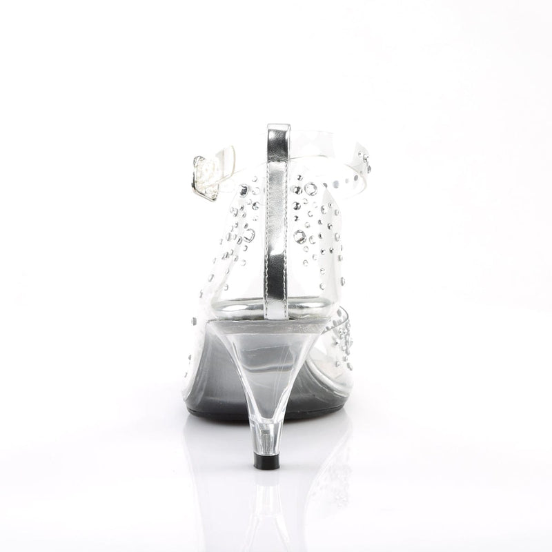 Fabulicious BELLE-330RS Sandal (Clear/Clear)