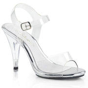 Fabulicious CARESS-408 Sandal (Clear/Clear)
