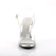 Fabulicious CARESS-408 Sandal (Clear/Clear)