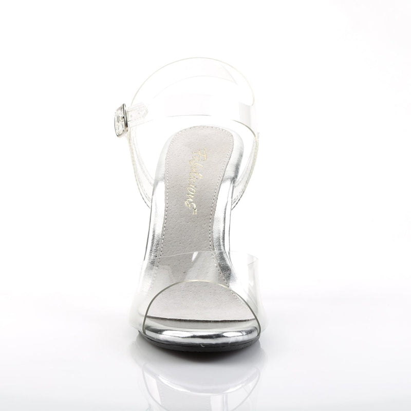 Fabulicious CARESS-408 Sandal (Clear/Clear)