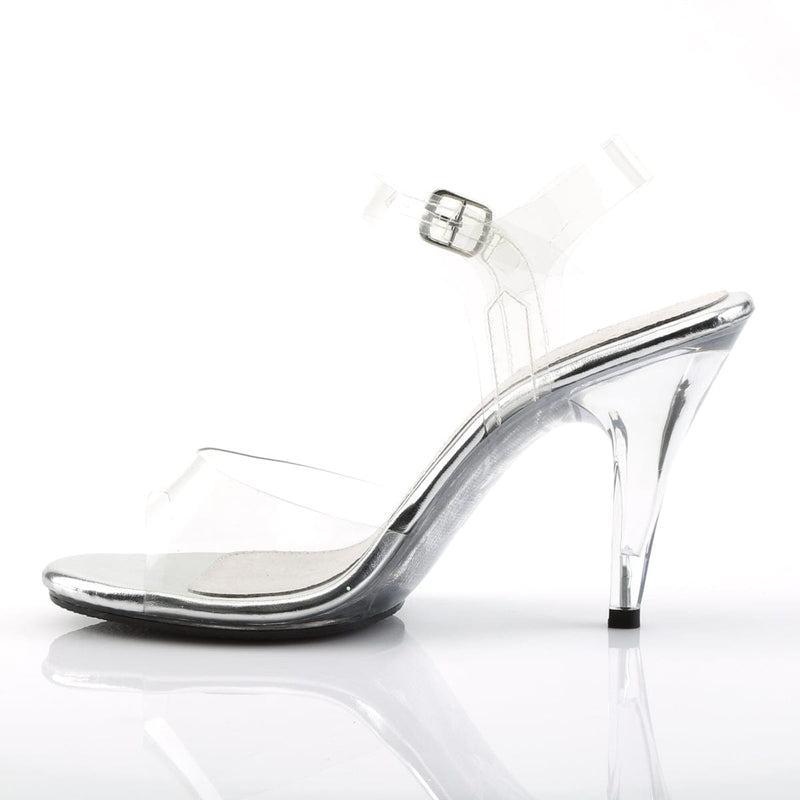 Fabulicious CARESS-408 Sandal (Clear/Clear)