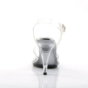 Fabulicious CARESS-408 Sandal (Clear/Clear)