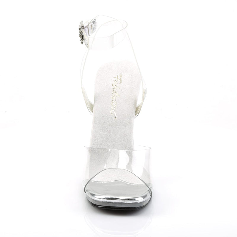 Fabulicious CHIC-06 Sandal (Clear/Clear)