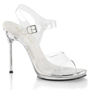 Fabulicious CHIC-08 Sandal (Clear/Clear)