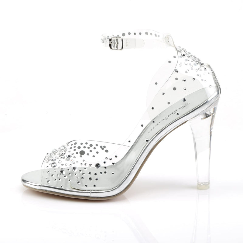 Fabulicious CLEARLY-430RS Sandal (Clear Lucite)
