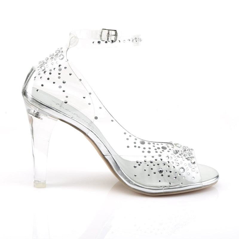 Fabulicious CLEARLY-430RS Sandal (Clear Lucite)