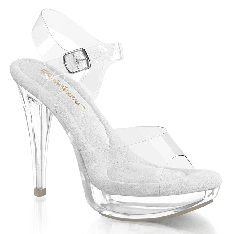 Fabulicious COCKTAIL-508 Sandal (Clear/Clear)