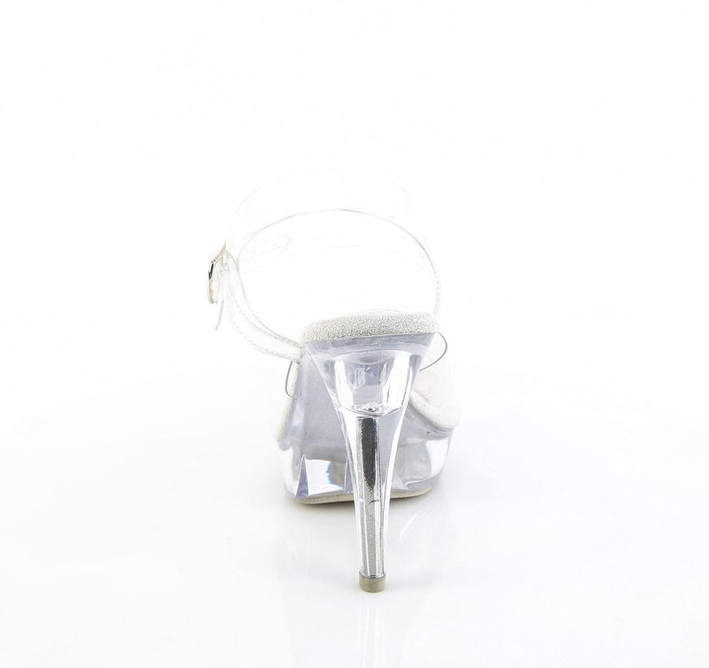 Fabulicious COCKTAIL-508 Sandal (Clear/Clear)