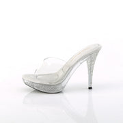 Fabulicious ELEGANT-401 Slide (Clear/Clear)