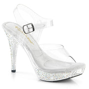 Fabulicious ELEGANT-408ABRS Sandal (Clear/Clear)