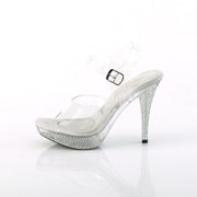 Fabulicious ELEGANT-408ABRS Sandal (Clear/Clear)