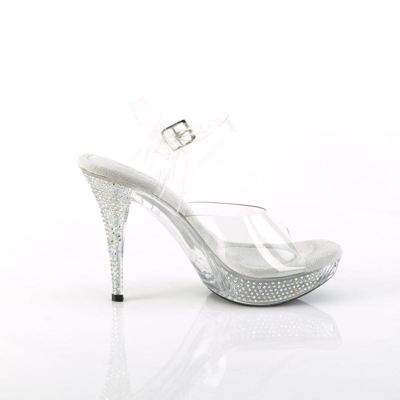 Fabulicious ELEGANT-408ABRS Sandal (Clear/Clear)