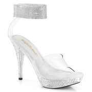 Fabulicious ELEGANT-442 Sandal (Clear/Clear)