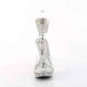 Fabulicious ELEGANT-442 Sandal (Clear/Clear)