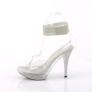 Fabulicious ELEGANT-442 Sandal (Clear/Clear)