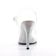 Fabulicious GALA-08DM Sandal (Clear/Silver Multi Rhinestone)
