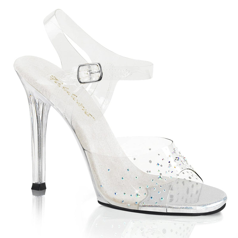 Fabulicious GALA-08SD Sandal (Clear/Clear)