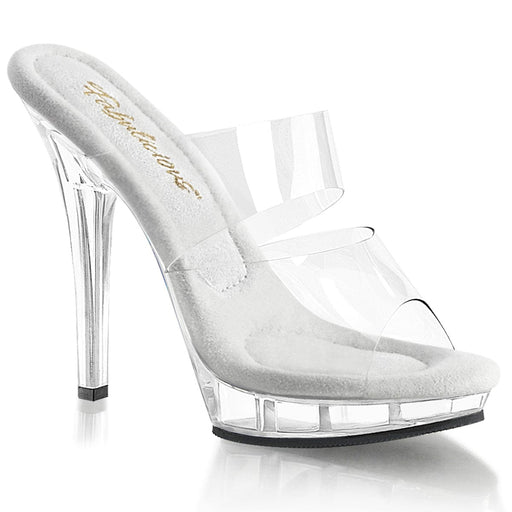 Fabulicious LIP-102 Slide (Clear/Clear) 5