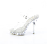 Fabulicious LIP-108 Sandal (Clear/Clear)