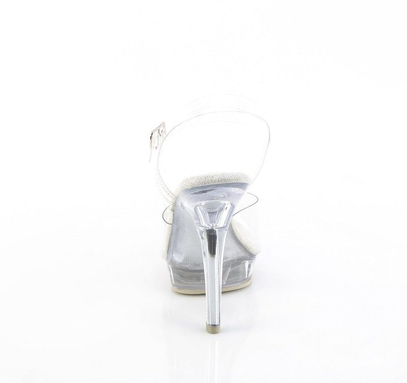 Fabulicious LIP-108 Sandal (Clear/Clear)