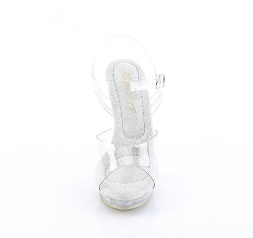 Fabulicious LIP-108 Sandal (Clear/Clear)