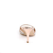 Fabulicious LUCY-01 Slide (Gold Glitter Mesh Fabric)