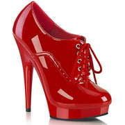 Fabulicious SULTRY-660 Ankle Boot (Red Patent/Red) 5
