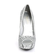 Fabulicious TWINKLE-18G Pump (Silver Glitter)