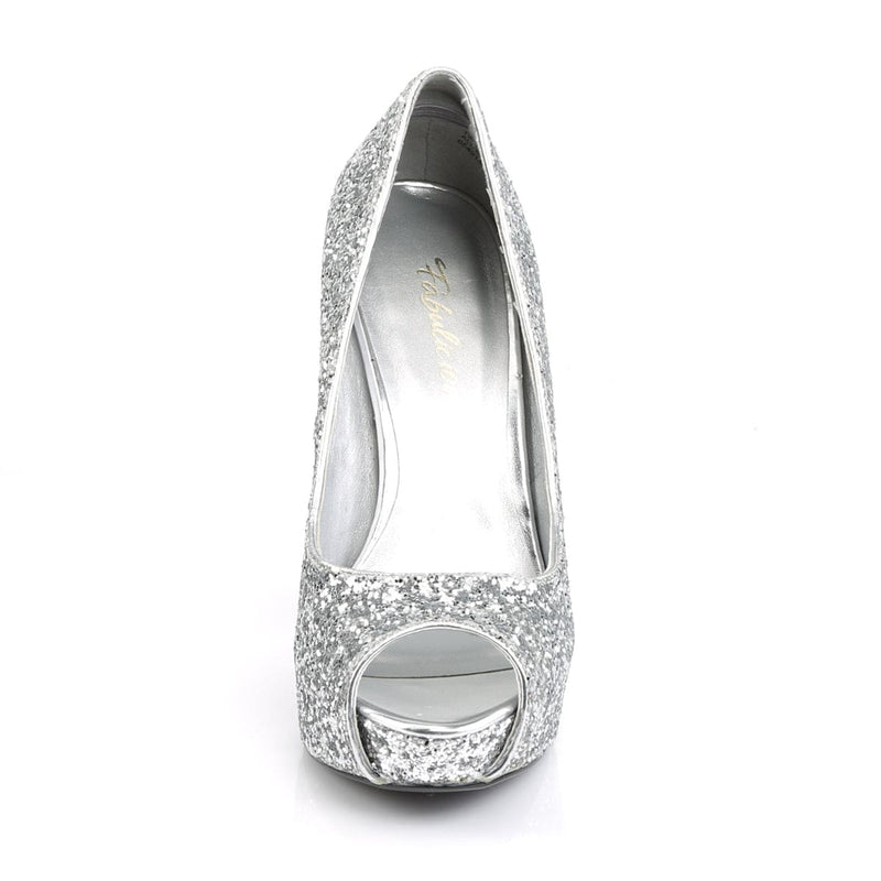 Fabulicious TWINKLE-18G Pump (Silver Glitter)