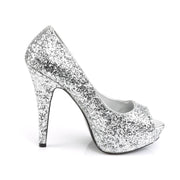 Fabulicious TWINKLE-18G Pump (Silver Glitter)