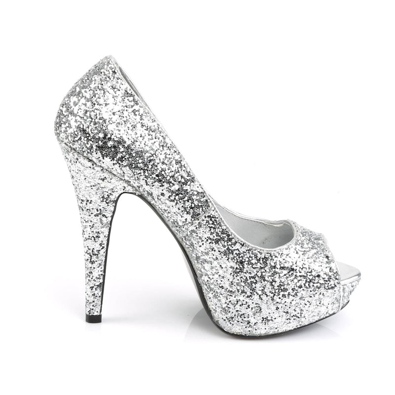 Fabulicious TWINKLE-18G Pump (Silver Glitter)
