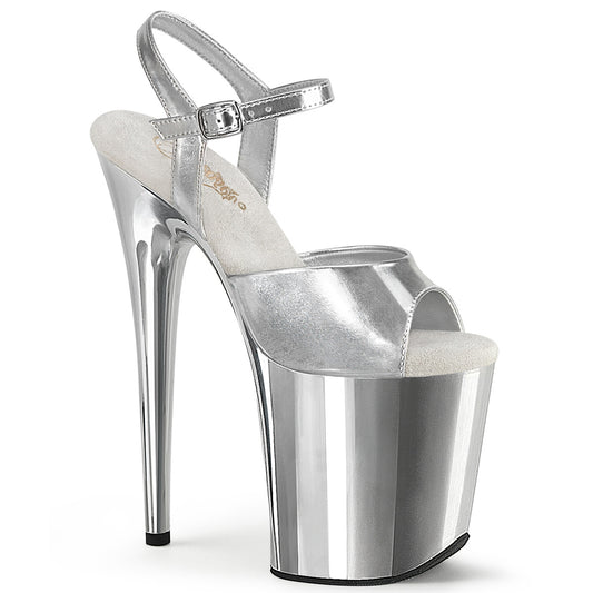 FLAMINGO-809 Slv Metallic Pu/Slv Chrome
