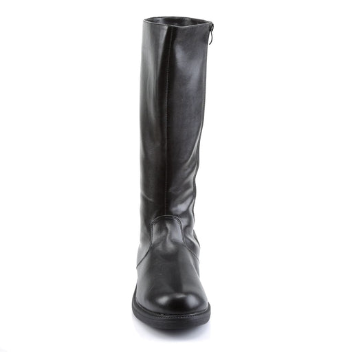 Funtasma CAPTAIN-100 Knee High Boot (Black Pu)