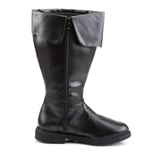 Funtasma CAPTAIN-105 Knee High Boot (Black Pu)