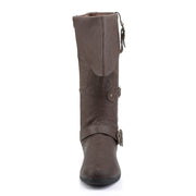 Funtasma CARRIBEAN-299 Knee High Boot (Brown Distressed Pu)
