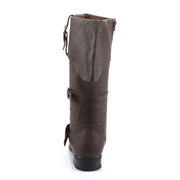 Funtasma CARRIBEAN-299 Knee High Boot (Brown Distressed Pu)