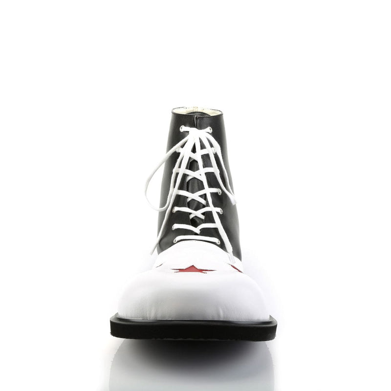 Funtasma CLOWN-02 Flat (Black-White Pu) (M) ONE SIZE