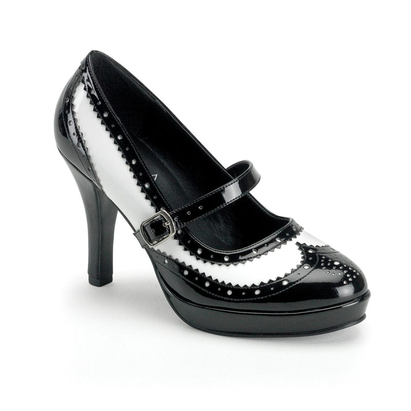 Funtasma CONTESSA-06 Black-White Patent